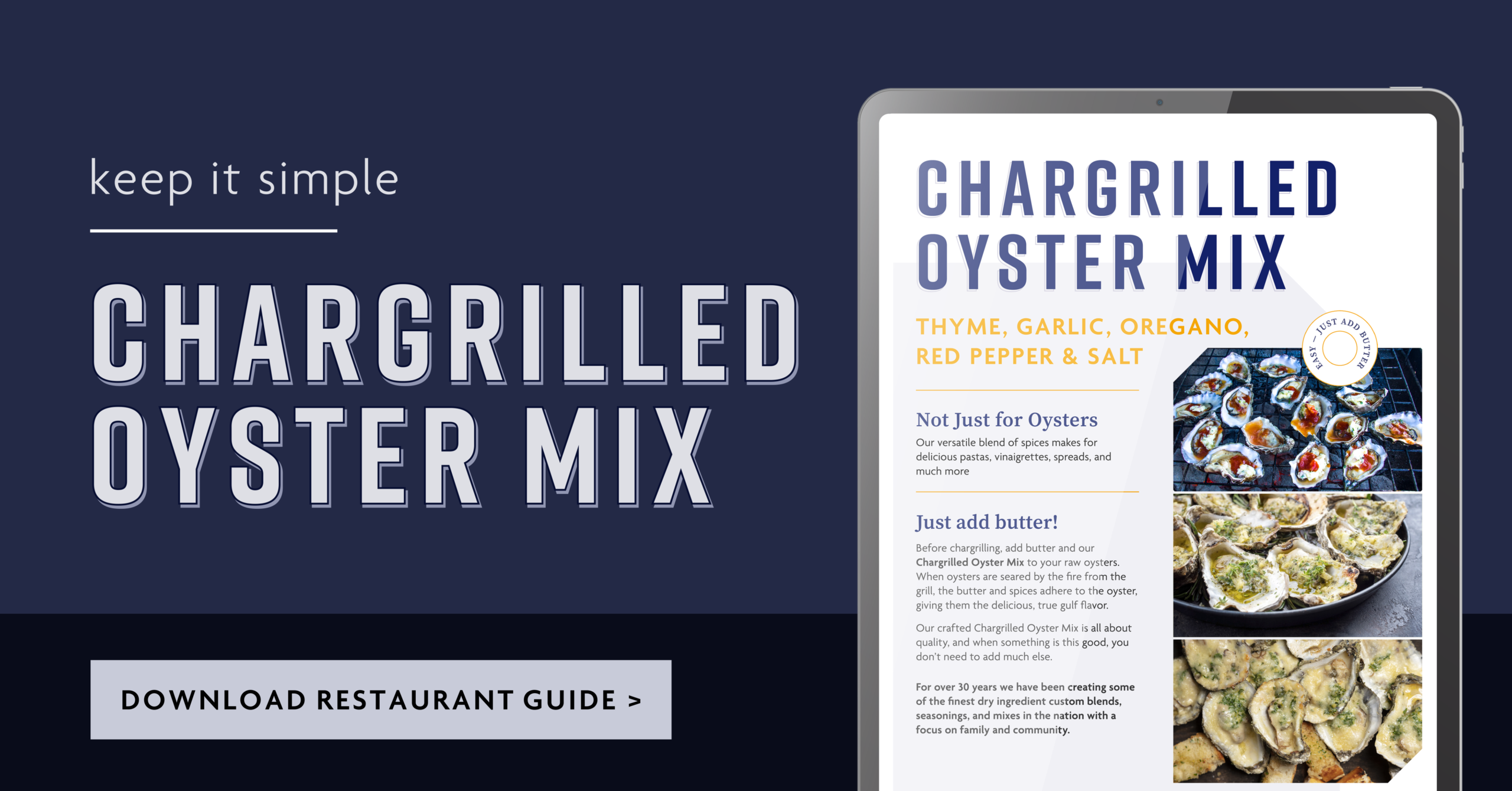 Chargrilled Oyster Mix
