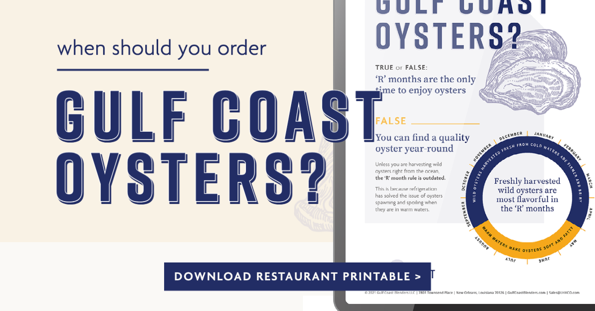 when should you order oysters